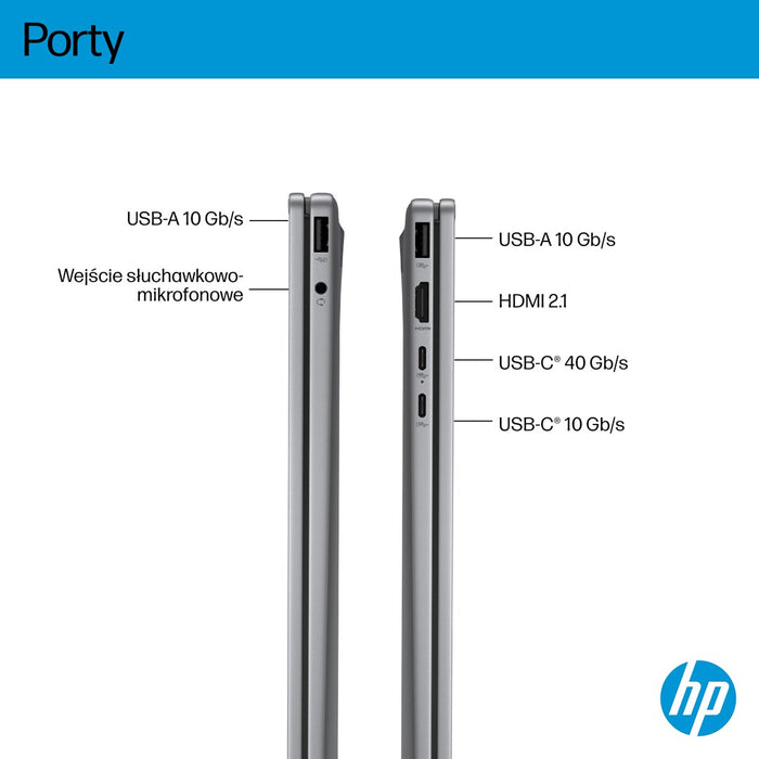 HP OmniBook X Flip 16-ar0016nw Ryzen AI 5 340 16.0"2K Touch OLED IPS 300nits AG 16GB LPDDR5X SSD1TB Radeon 840M Cam 5MPx + IR 68Wh Win11 Meteor Silver 2Y