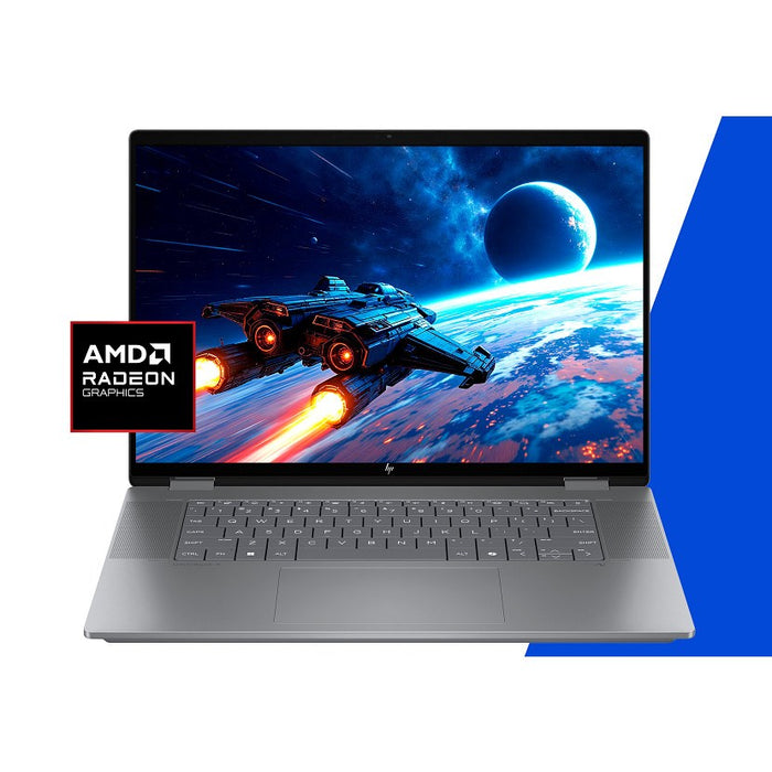 HP OmniBook X Flip 16-ar0016nw Ryzen AI 5 340 16.0"2K Touch OLED IPS 300nits AG 16GB LPDDR5X SSD1TB Radeon 840M Cam 5MPx + IR 68Wh Win11 Meteor Silver 2Y