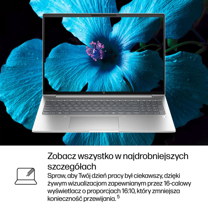 HP ProBook 4 G1i Ultra 7 255U 16" WUXGA IPS 300nits AG 16GB DDR5 5600 SSD512 Arc Cam1080p 56Wh W11Pro