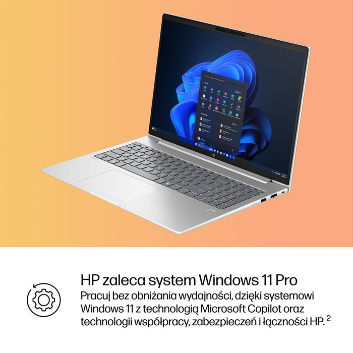 HP ProBook 4 G1i Ultra 7 255U 16" WUXGA 300nits 60Hz AG 16GB DDR5 5600 SSD512 Intel Arc Cam 1080p 56Wh W11Pro Pike Silver Aluminum 3Y OnSite