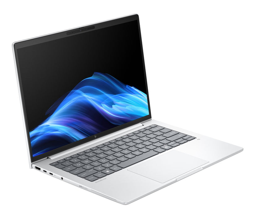 HP EliteBook 8 G1i Ultra 7 255U 14" WUXGA 400nits AG LBL 32GB DDR5 5600 SSD512 Intel Arc Cam 5MP+IR+ISP 62Wh W11Pro Glacier Silver Aluminum 3Y OnSite