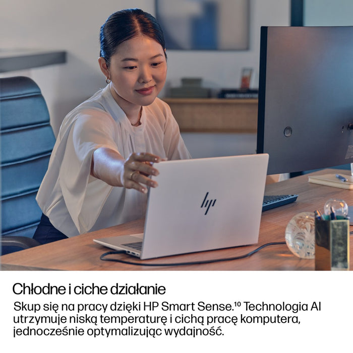HP EliteBook 8 G1i Ultra 7 258V 14" WUXGA 400nits AG LBL 32GB LPDDR5x-8533 SSD512 Intel Arc Cam 5MP+IR+ISP 62Wh W11Pro Glacier Silver Aluminum 3Y OnSite