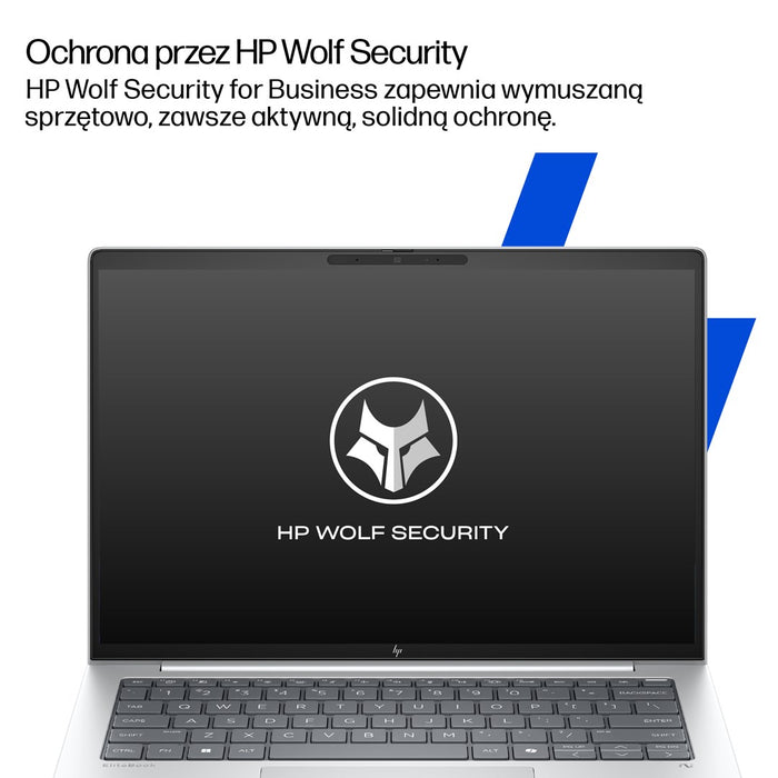 HP EliteBook 8 G1i Ultra 7 258V 14" WUXGA 400nits AG LBL 32GB LPDDR5x-8533 SSD512 Intel Arc Cam 5MP+IR+ISP 62Wh W11Pro Glacier Silver Aluminum 3Y OnSite