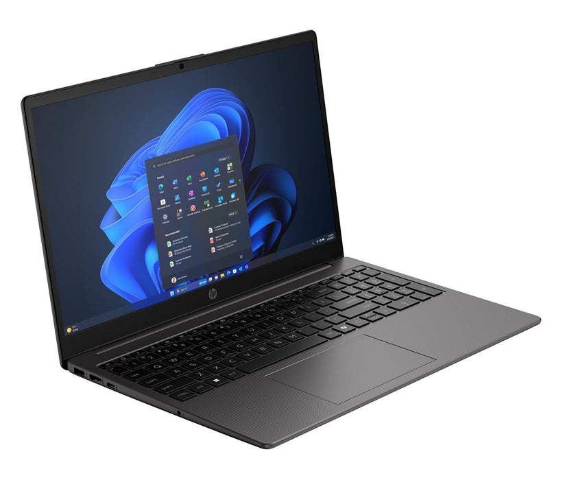 Лаптоп HP 255R G10 с AMD Ryzen™ 5 7535U, 39.6 см (15.6") Full HD, 8 GB DDR5 RAM, 512 GB SSD, Wi-Fi 6 (802.11ax), Windows 11 Home, черен