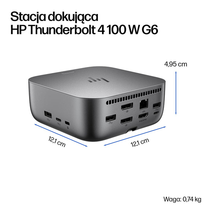 Докинг станция HP Thunderbolt 4 100W G6