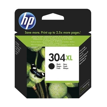 Черна касета с мастило HP 304XL