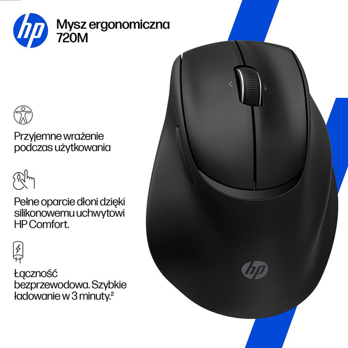 Ергономична мишка HP Tilt 720M