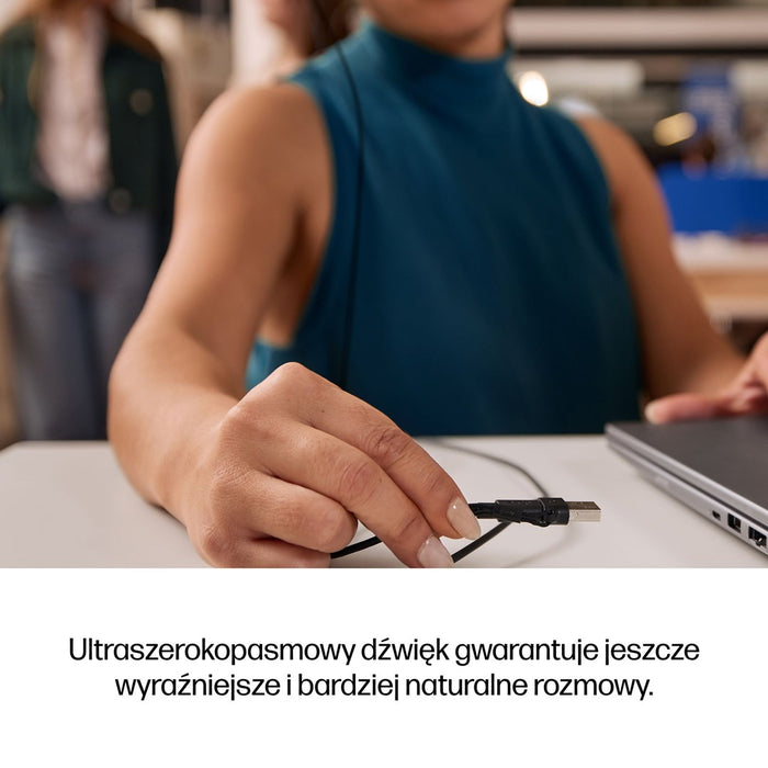 Монофонични USB кабелни слушалки HP Poly Mission 815