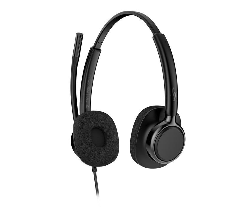 Стерео USB слушалки HP Poly Mission 425 с кабел, класически, WW