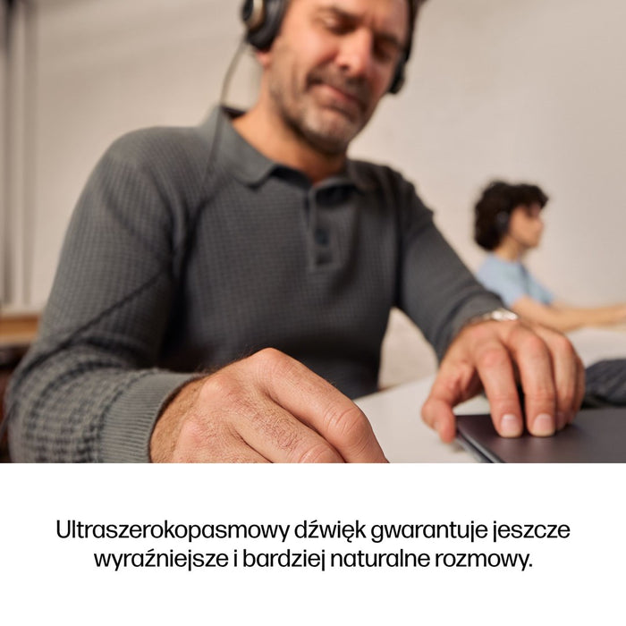 HP Poly Mission 825 стерео USB кабелни слушалки WW