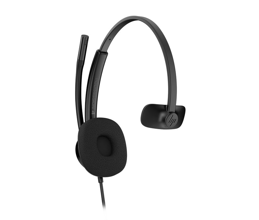 Класически монофонични USB слушалки HP Poly Mission 415 с кабел