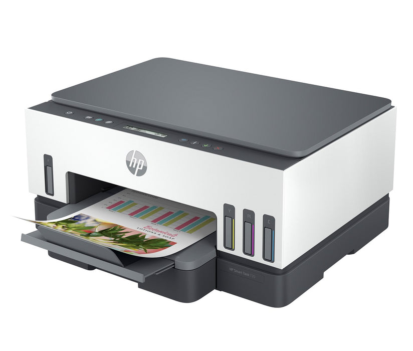 HP Smart Tank 720 All-in-One A4 Цветен двулентов WiFi Печат Сканиране Копиране Мастиленоструен 15/9 стр./мин