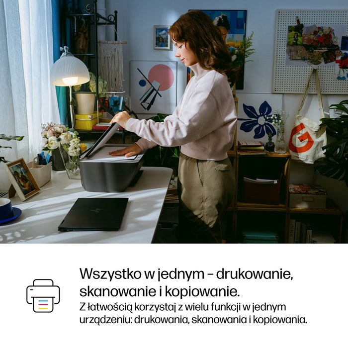 Многофункционален цветен принтер HP DeskJet 2910 7,5/5,5 стр./мин.