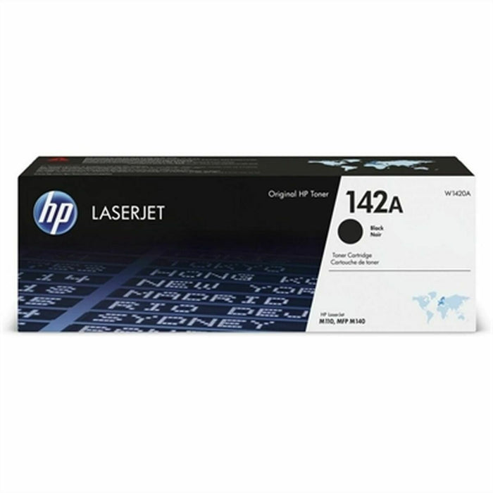 Черна оригинална тонер касета HP 142A LaserJet
