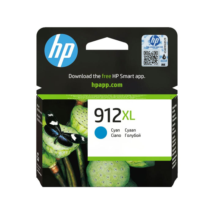 Циан мастило HP 912XL с висок капацитет