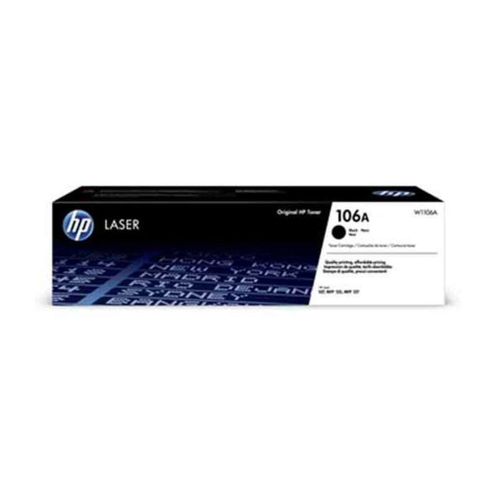 HP 106A черна оригинална лазерна тонер касета