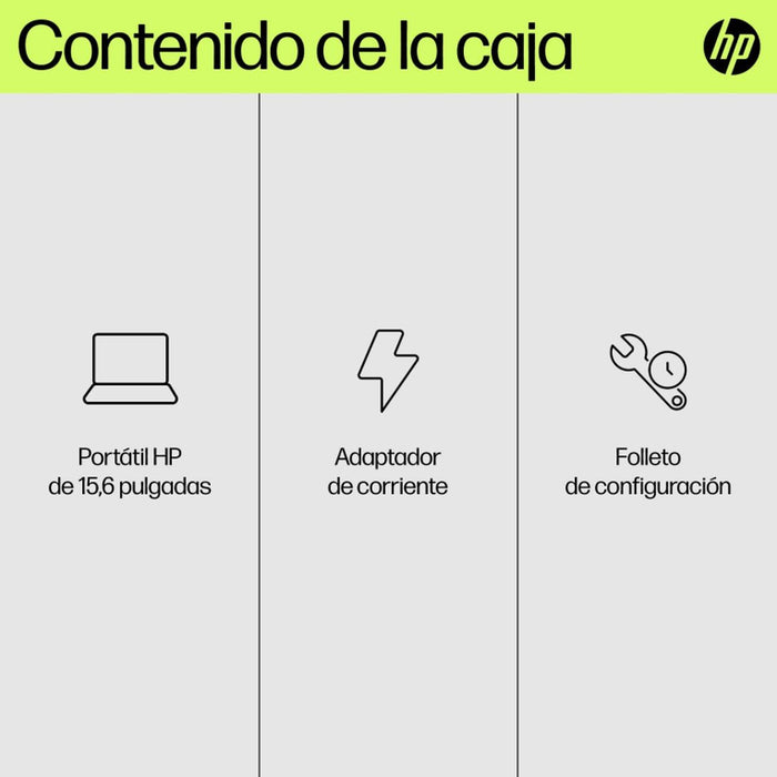 Лаптоп HP 15-fd0035ns 15" 8 GB RAM 256 GB Intel Core i3 N305