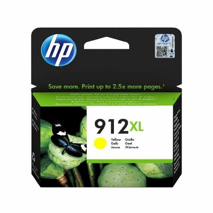 Жълто мастило HP 912XL с висок капацитет