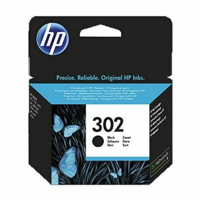 HP 302 оригинална мастилена касета F6U66AE UUS черна