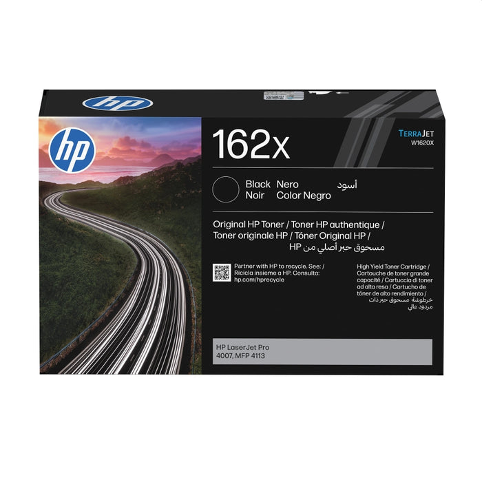 Оригинална тонер касета HP 162X LaserJet с висок капацитет, черна