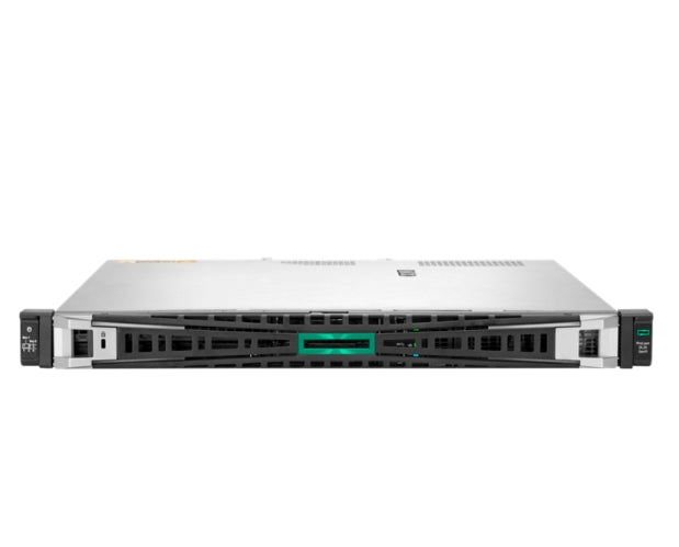HPE ProLiant DL20 G11, Xeon 6333P 3.1GHz 6c 1P, 1x32GB-U, 4SFF, NS204i-u VROC, 1x800W захранване, ЕС сървър
