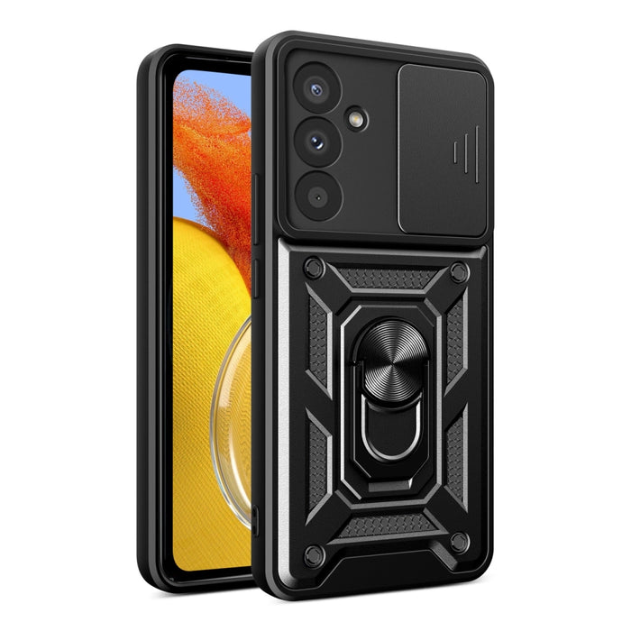 Хибриден защитен калъф Camshield за Samsung Galaxy A57 - черен