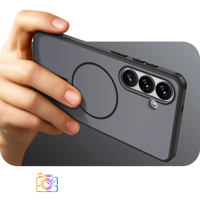 Хибриден Armor T калъф за Samsung Galaxy A37 - черен