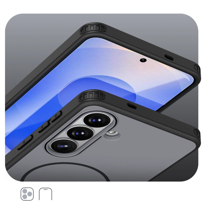 Хибриден Armor T калъф за Samsung Galaxy A37 - черен