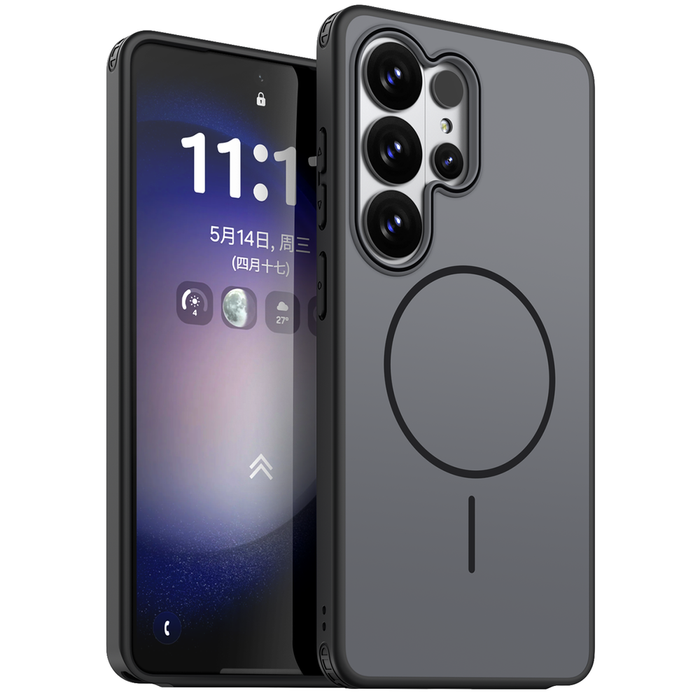Хибриден Armor T калъф за Samsung Galaxy S26 Ultra - черен