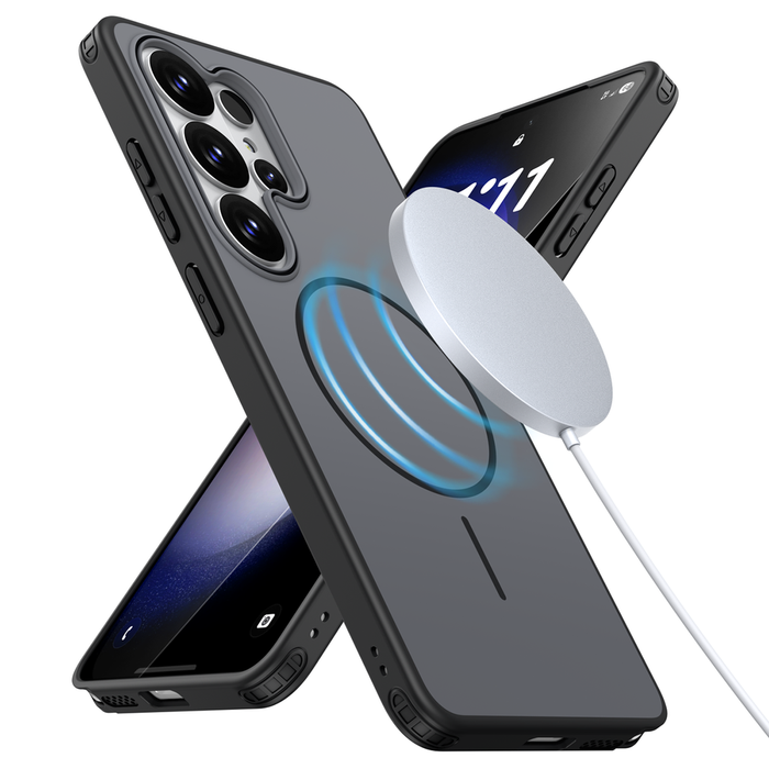 Хибриден Armor T калъф за Samsung Galaxy S26 Ultra - черен
