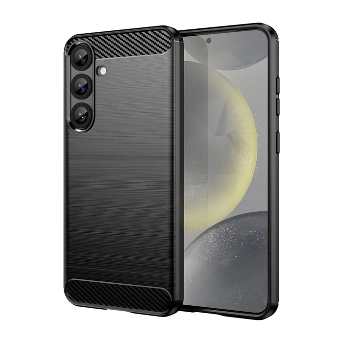 Карбонов калъф за Samsung Galaxy S26 Ultra - черен