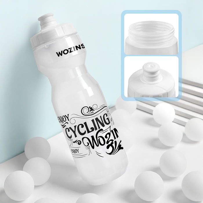 HBR-01 750 мл бутилка за велосипеди - прозрачна