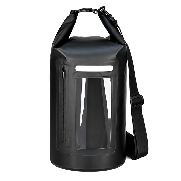 Водоустойчива чанта WNA-15L за 15-литров SUP каяк с RFID блокираща преграда - черна
