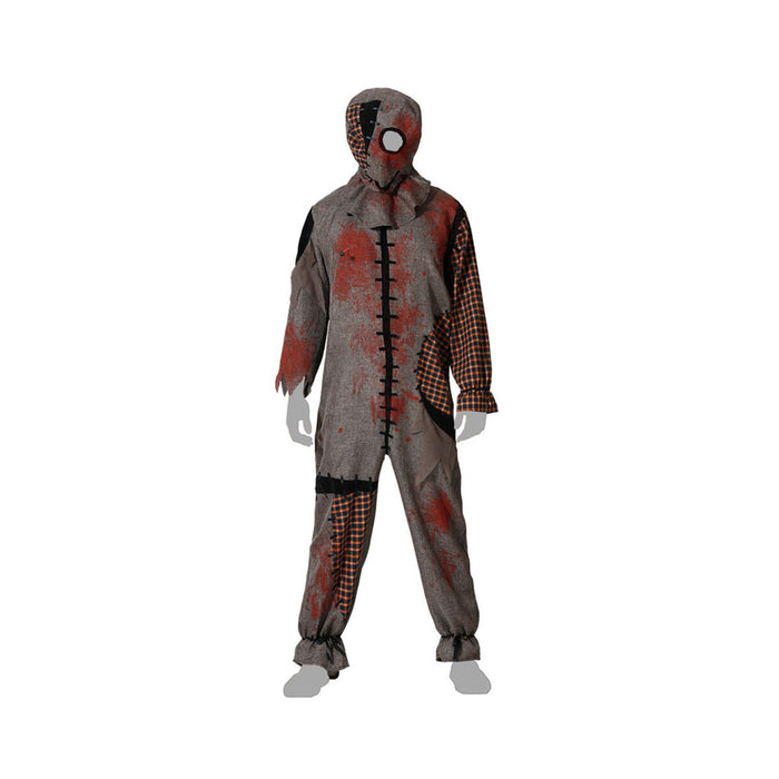 Маскировъчен костюм за възрастни Вуду кукла Кафяв XL