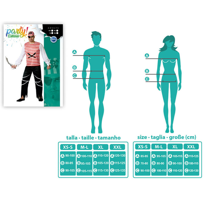 Маскировъчен костюм за възрастни Пират