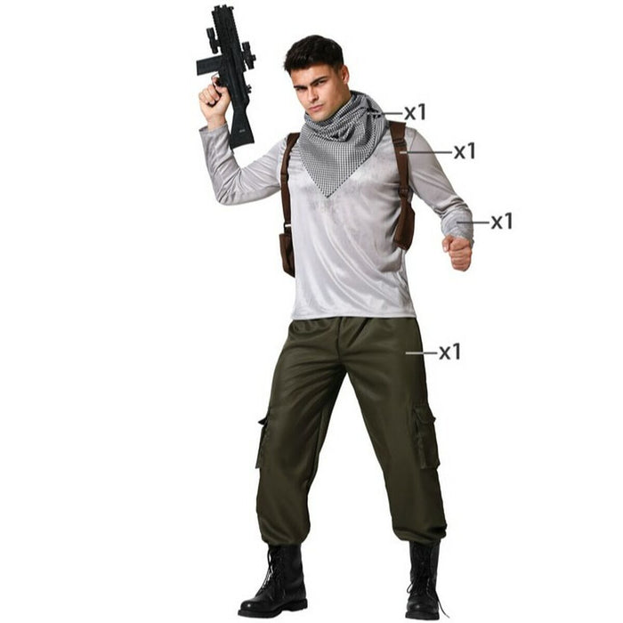 Маскировъчен костюм за възрастни Воин