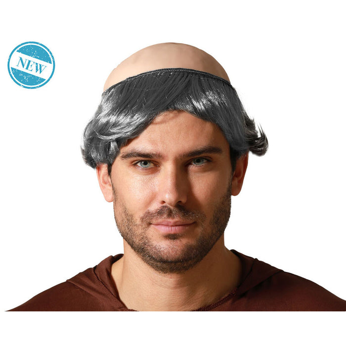 Wigs Сив Плешива Глава