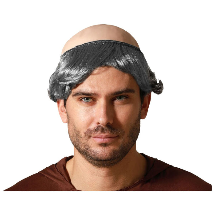 Wigs Сив Плешива Глава