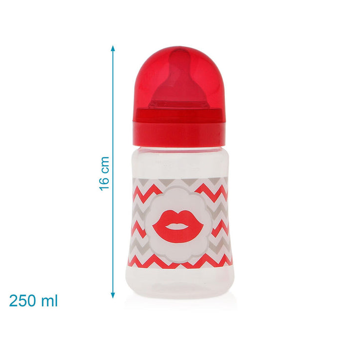 Биберон 250 ml Червен