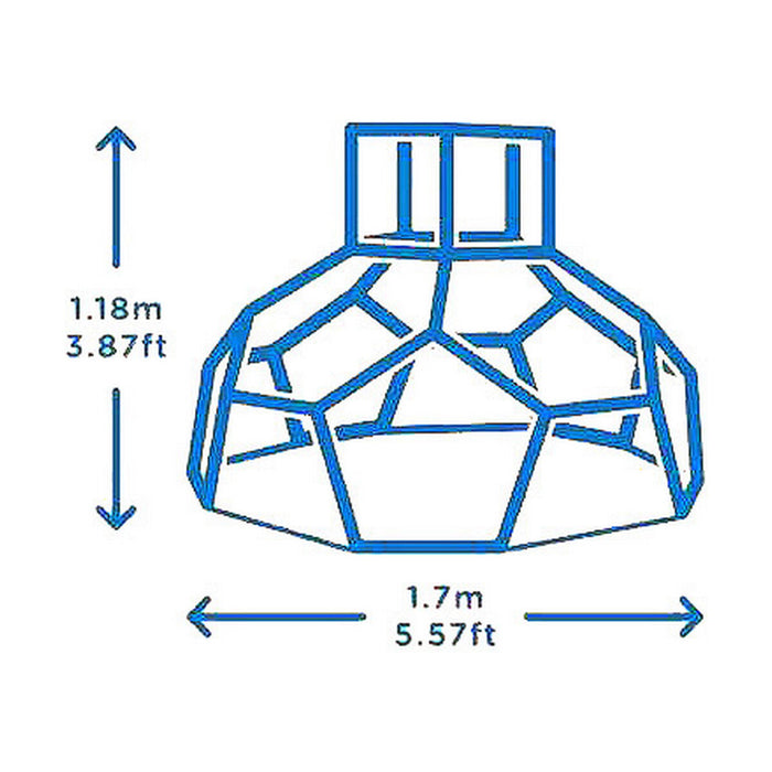 Игрище Dome Climber (118 x 170 x 170 cm)