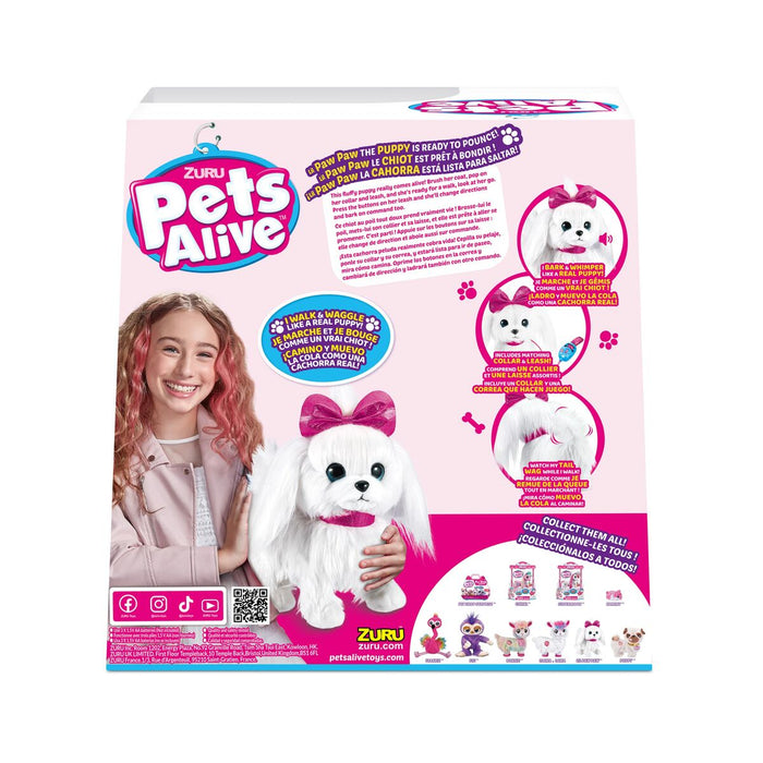 Интерактивно Куче Lil Paw Paw Puppy Pets Alive 30 x 18 x 30 cm