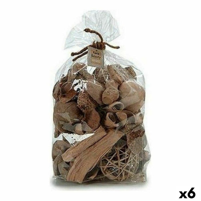 Decorative Flowers Кафяв 17 x 32 x 23 cm (6 броя)
