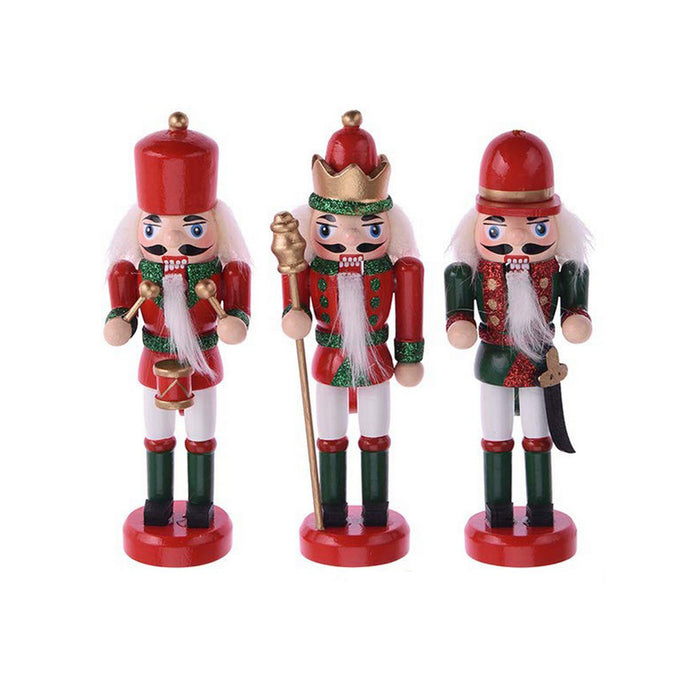 Декоративна фигурка Многоцветен Дървен Метал 4 X 3 X 12,5 CM