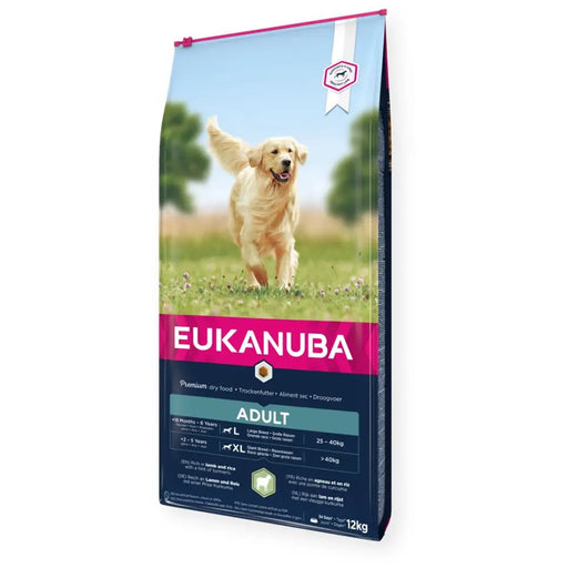 Храна за кучета Eukanuba Large Breed Lamb Rice 12 кг