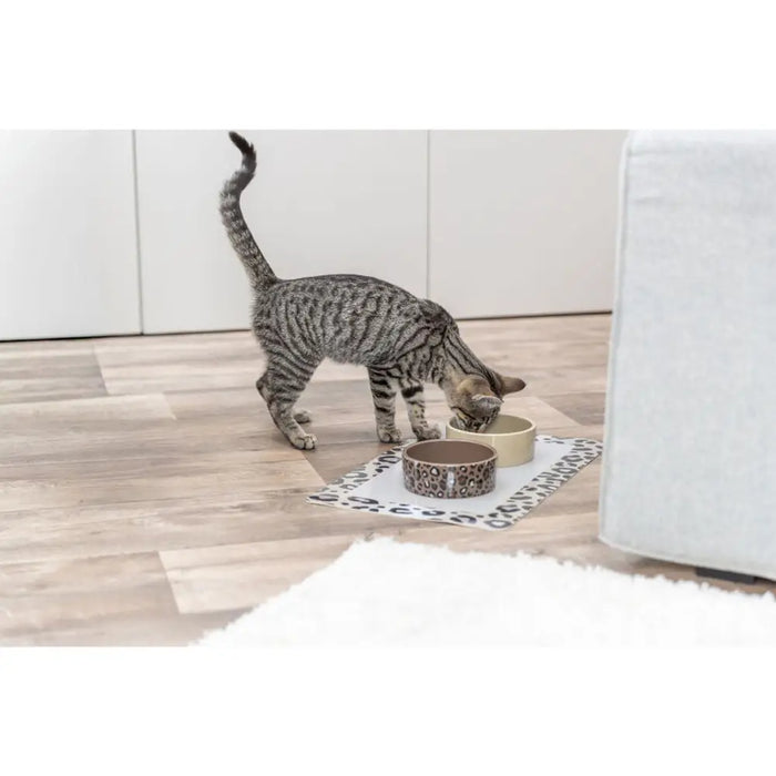 Хранилка за кучета Trixie Leo Кафяв Керамика Ø 12 cm 300 ml