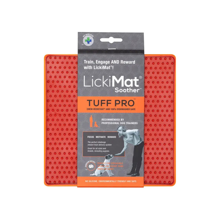 Хранилка за кучета Lickimat Orange полипропилен TPR