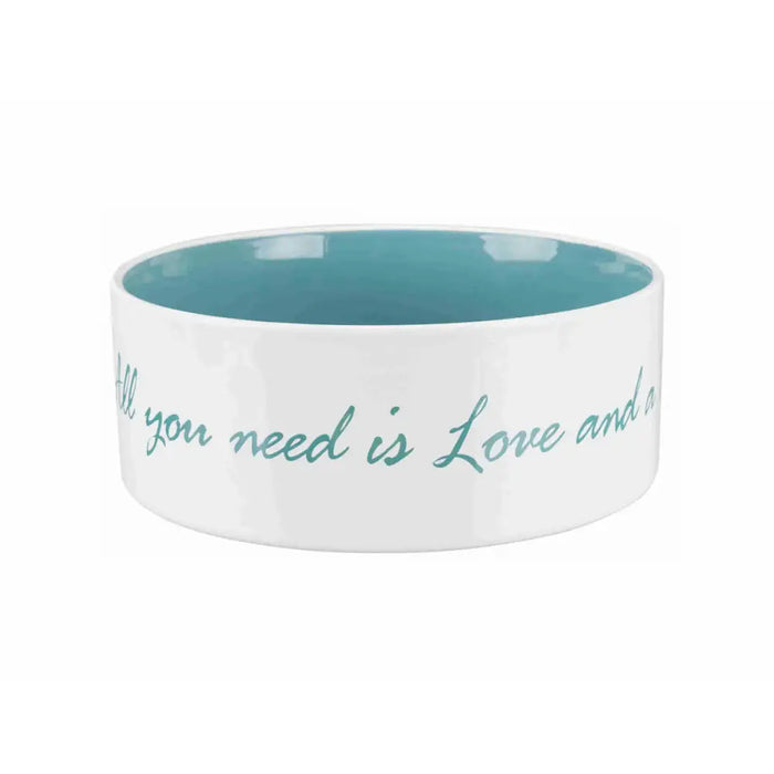 Хранилка за кучета Trixie Pet’s Home Син Сметана Ø 12 cm