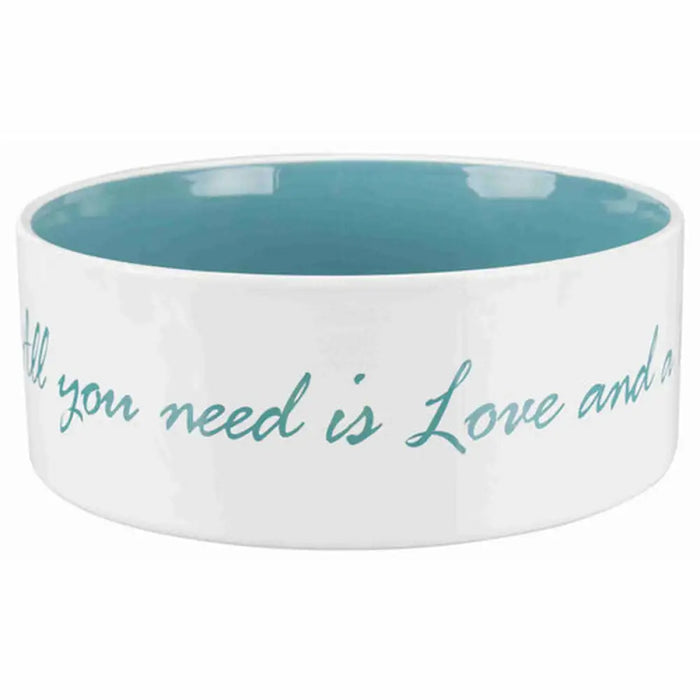 Хранилка за кучета Trixie Pet’s Home Син Сметана Ø 12 cm