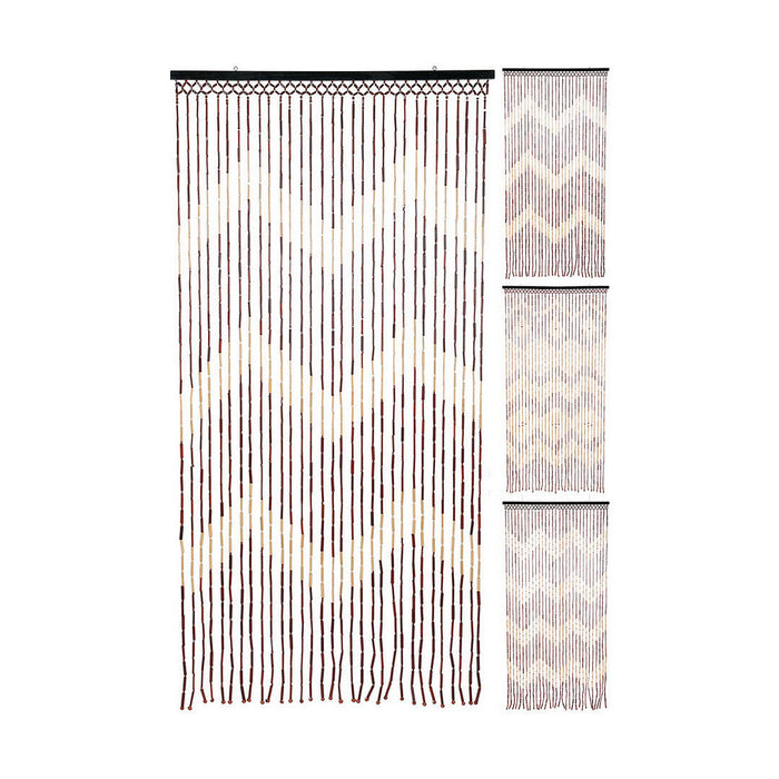 Завеса H&S Collection Навън Врата Бамбук 90 x 180 cm