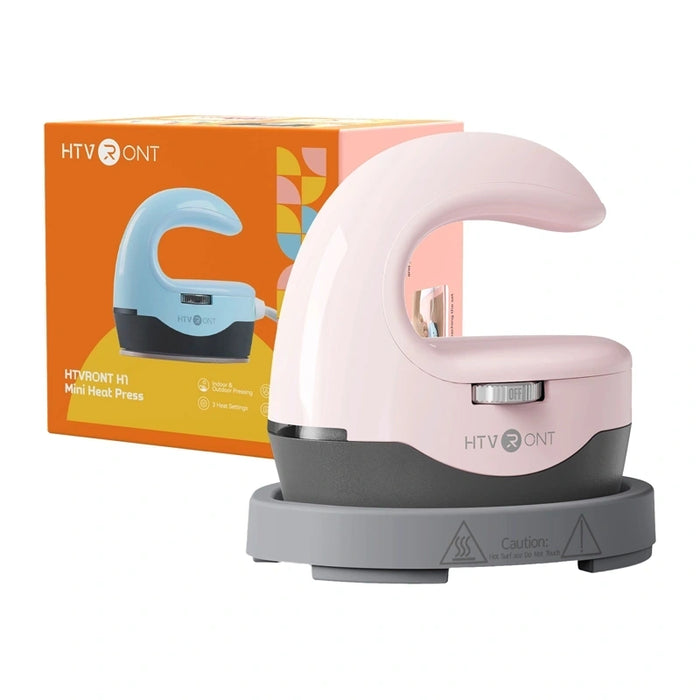 Преса за топлопренос HTVRONT HPM02 Mini4 (розова)